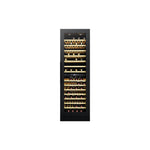 CDA 117 Bottle Freestanding Wine Cooler Dual Zone 60cm Wide 185cm Tall - Black FWC881BL