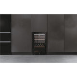 Haier 42 Bottle Wine Cooler - Black