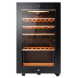 Haier Freestanding Single Zone Wine Cooler With A Energy Rating - Black HWS49GA
