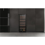 Haier 77 Bottle Freestanding Wine Cooler - Black