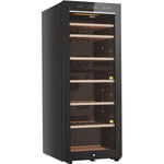 Haier 77 Bottle Freestanding Wine Cooler - Black