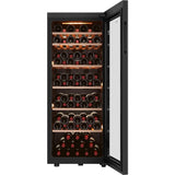 Haier Freestanding 84 Bottle Wine Cooler - Black HWS84GNF