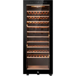 Haier Freestanding 84 Bottle Wine Cooler - Black HWS84GNF