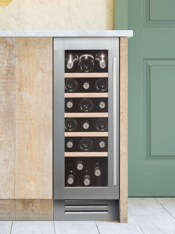 Caple WI3125 Built In Wine Cooler - Stainless Steel